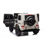 Elektrické autíčko Mercedes Benz G63 AMG XXL 24V 4 x 200W - biele